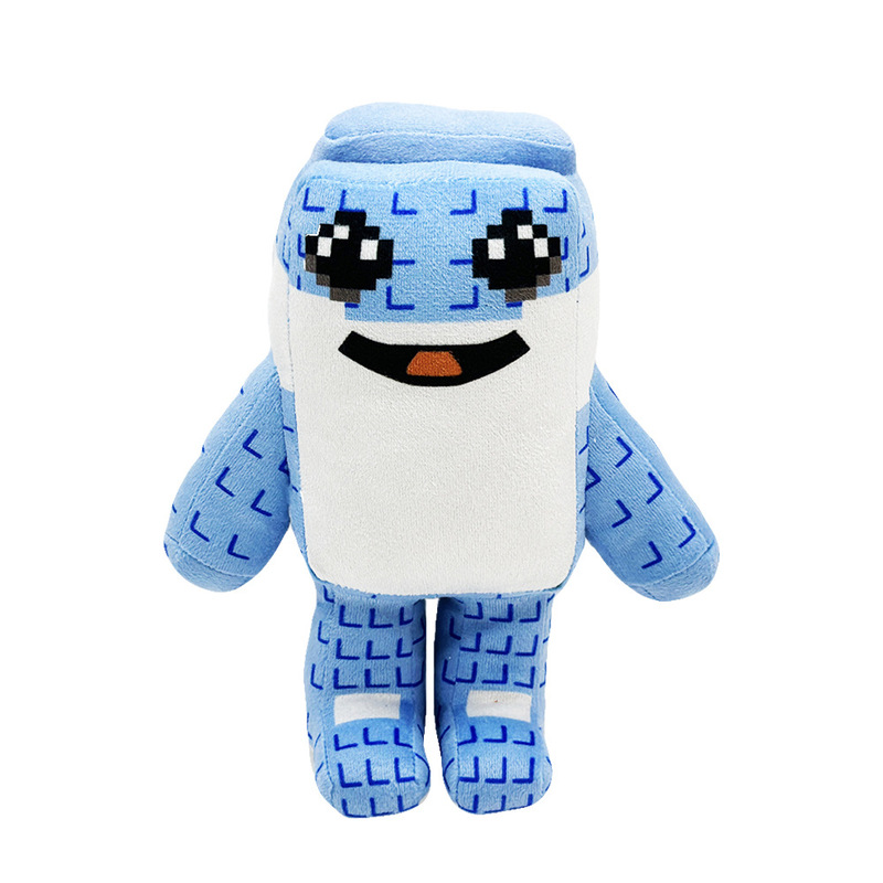 跨境新品STEAL A BRAINROT roblox 像素青蛙毛绒玩具|undefined