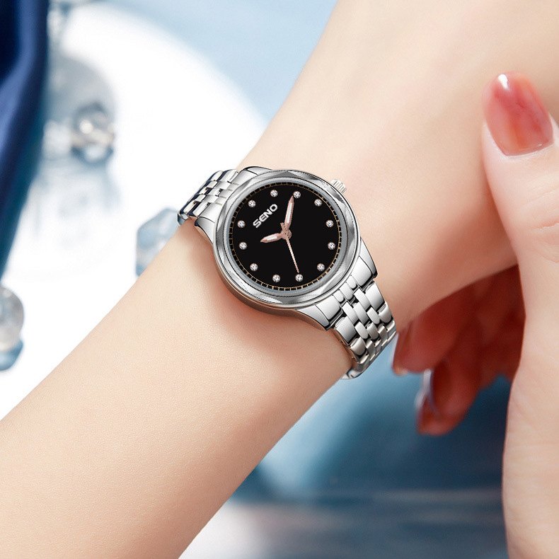 CasualFashionElegantElegance Orologio meccanico completamente automatico da donna impermeabile fino a 50 metri con vetro zaffiro e acciaio inossidabile_voghion.com