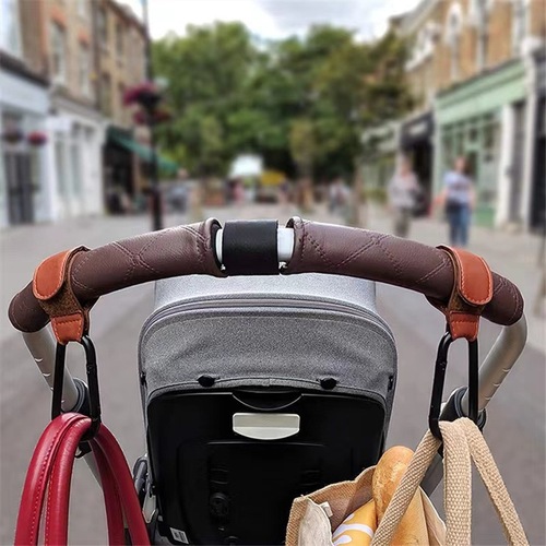 Stroller hook, stroller hook, stroller Velcro carabiner car metal hardware hook