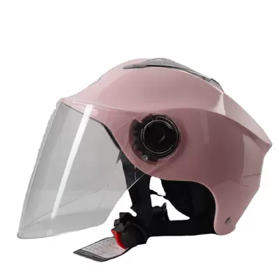 Motorcycle Safety Supplies | Helmet, Breathable Manufacturer Wholesale - powder-transparent-lens