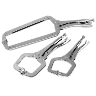 Power Lion 9inch 11inch 18inch C-Type Powerful Pliers Square Mouth Powerful Pliers Movable Claw W0028 W0029