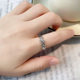Men's Lightning Hip-Hop Ring Opening Adjustable Niche Design Gift for Girlfriend Girlfriend Trendy Couple New Style