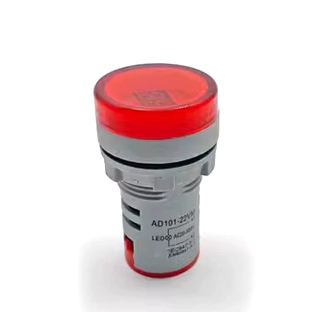 AD101-22VM DSV с индикатором напряжения, трехразрядный индикатор V, AC50-500V, красный/зеленый/желтый/синий
