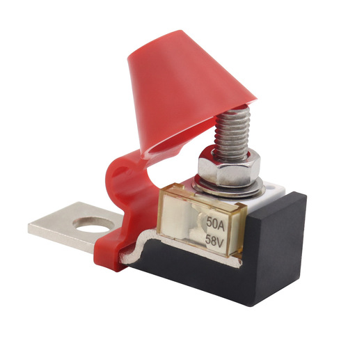 New Energy Electric Vehicle Battery Fuse Holder 58V 50A-300A Insulated Interrupter Fuse Holder with Fuse