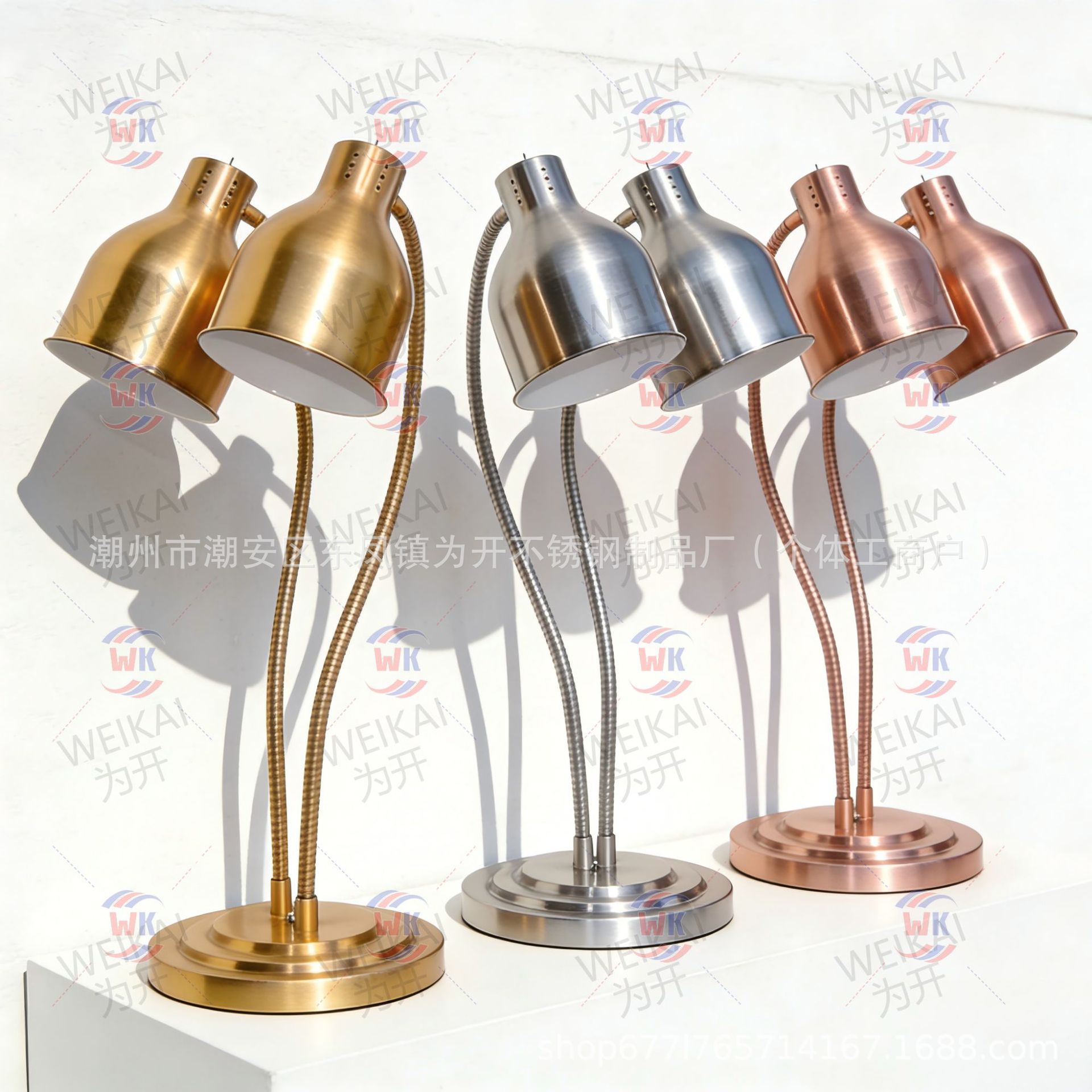 Lámparas de mesa de aislamiento térmico de mangueras universales de doble extremo transfronterizas, lámparas de aislamiento térmico de alimentos buffet hotelero, lámparas de aislamiento térmico de mesa única comerciales image 3