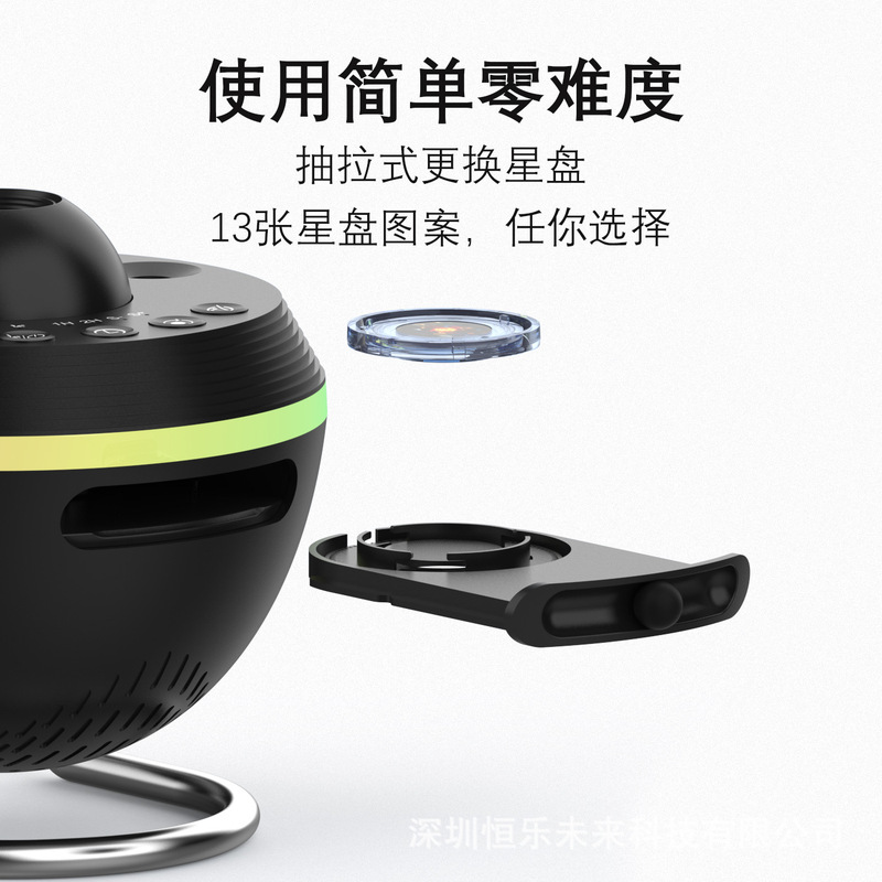 宇宙球銀河星空灯ダイナミック流星ハイビジョン投影灯13セットフィルム菲林寝室銀河雰囲気灯|undefined