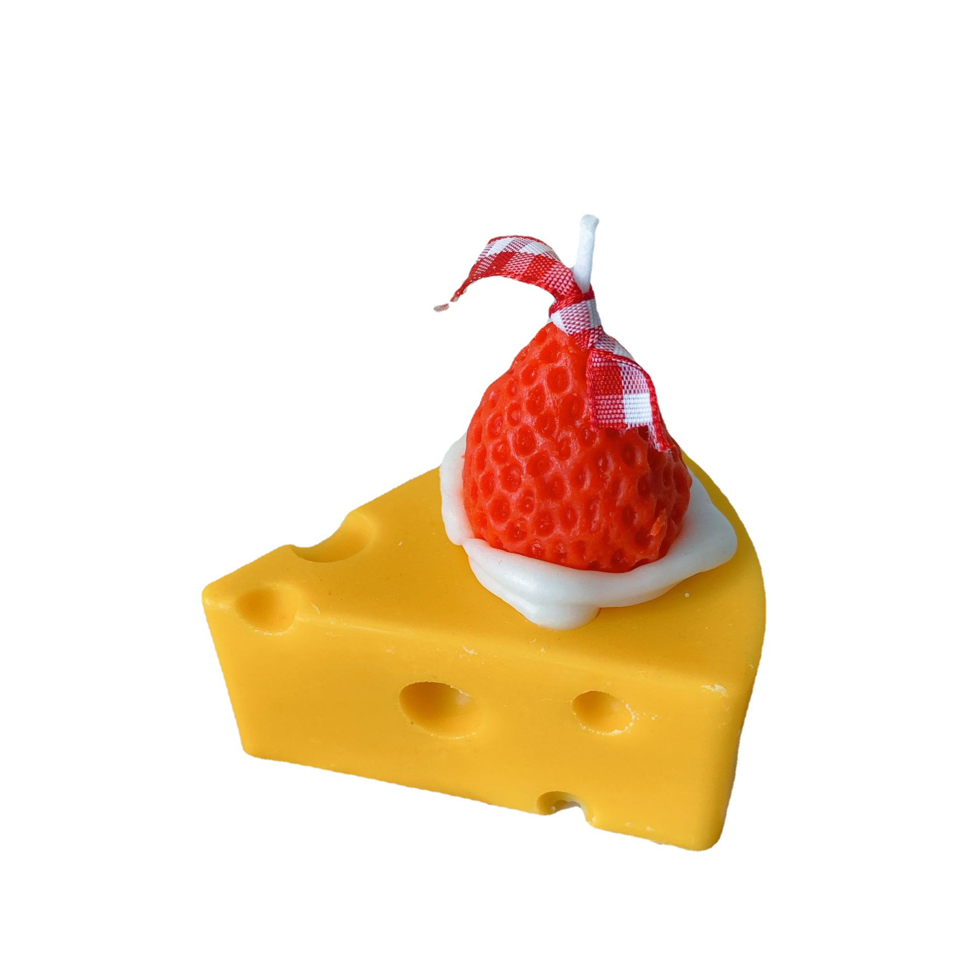 Aromatherapy Candle Strawberry Cake Scented Gift For Holiday_voghion.com