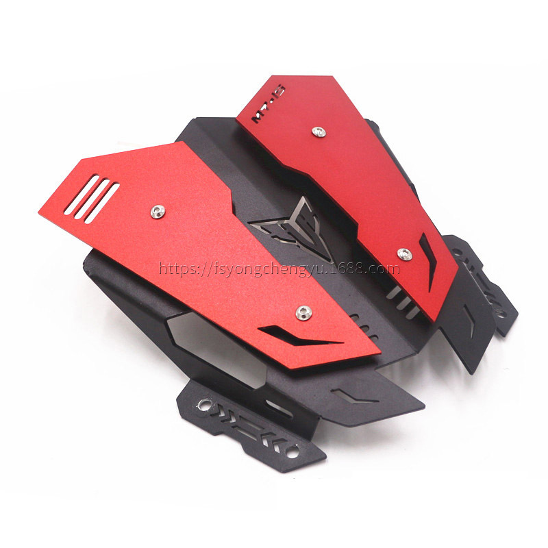 Adecuado para Yamaha MT15 19-20 parabrisas delantero modificado cubierta decorativa pequeña campana deflector