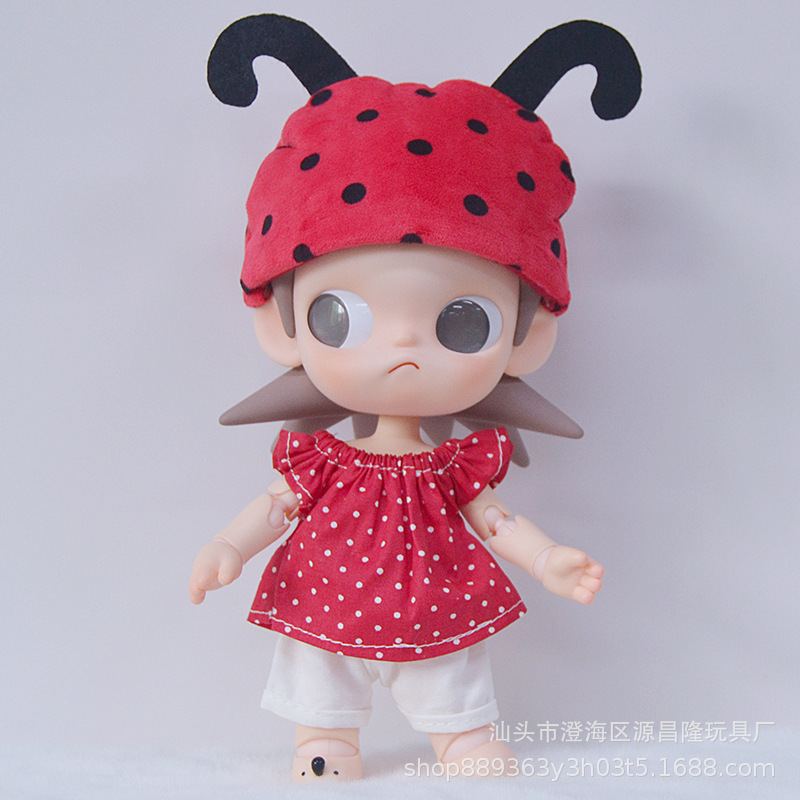 zsiga可动人偶昆虫套装向往之处玩偶娃衣1/8嘎子姐衣服配件头套|undefined