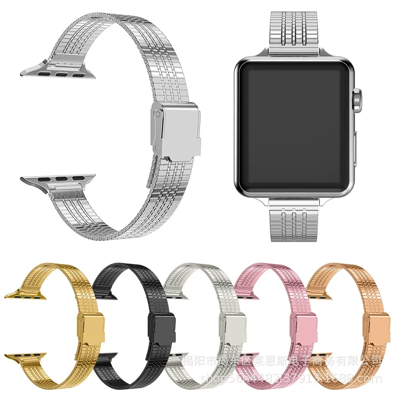 Применение часов Apple с металлическим iWatch9ultra на ремне для часов Huawei Arsenal Nuchain через границу