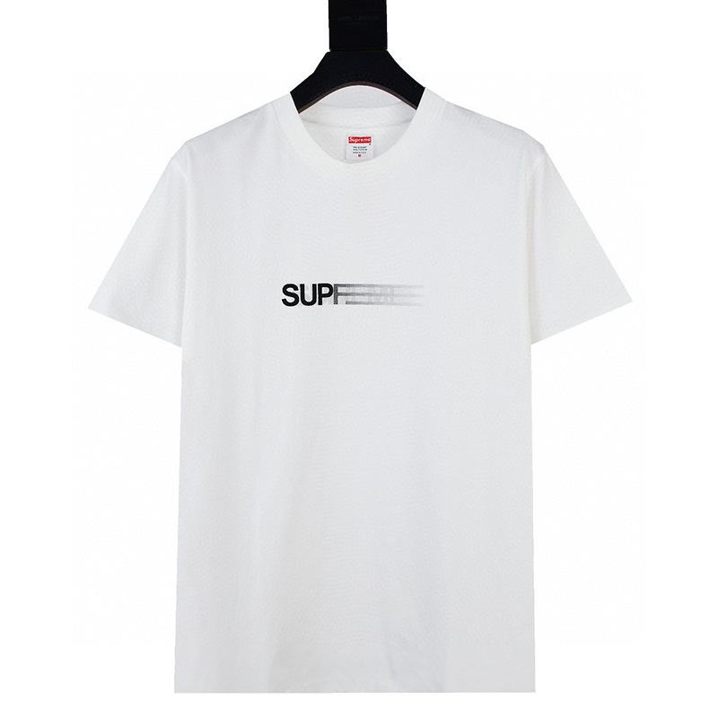 ヘビーウェイトクロスボーダー アメリカンファッション Supreme レタープリント Tシャツ BOX ラウンドネック 半袖 メンズ レディース ゆったり カジュアル Tシャツ 男女兼用