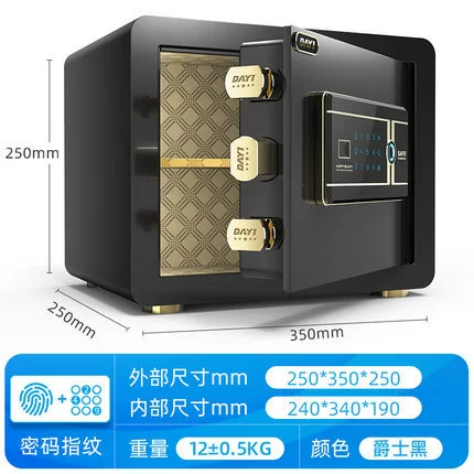 25 Jazz Black Fingerprint + Password Model