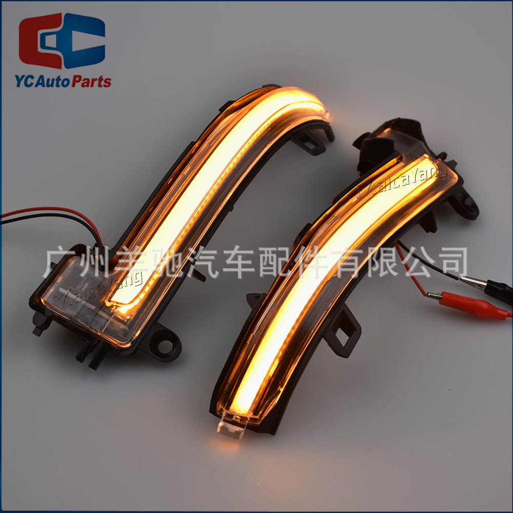 Aplicable a BMW Serie 3 F20 F30 Luz de dirección LED Indicador de señal Espejo retrovisor Lámpara de corriente