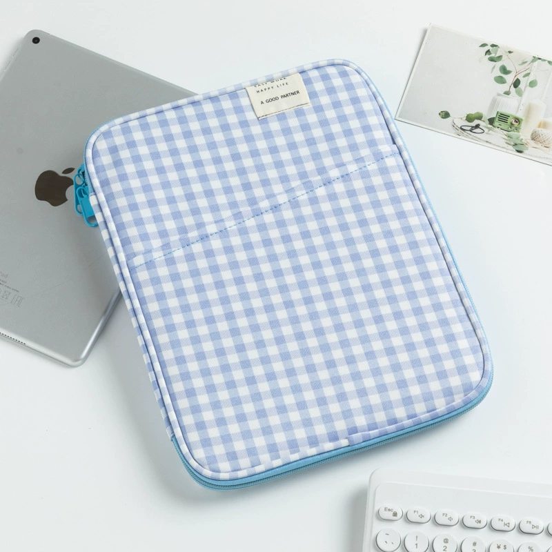 Чехол для планшета и ноутбука (для Apple) на 11” и 13”, клетчатый принт, легкий защитный чехол