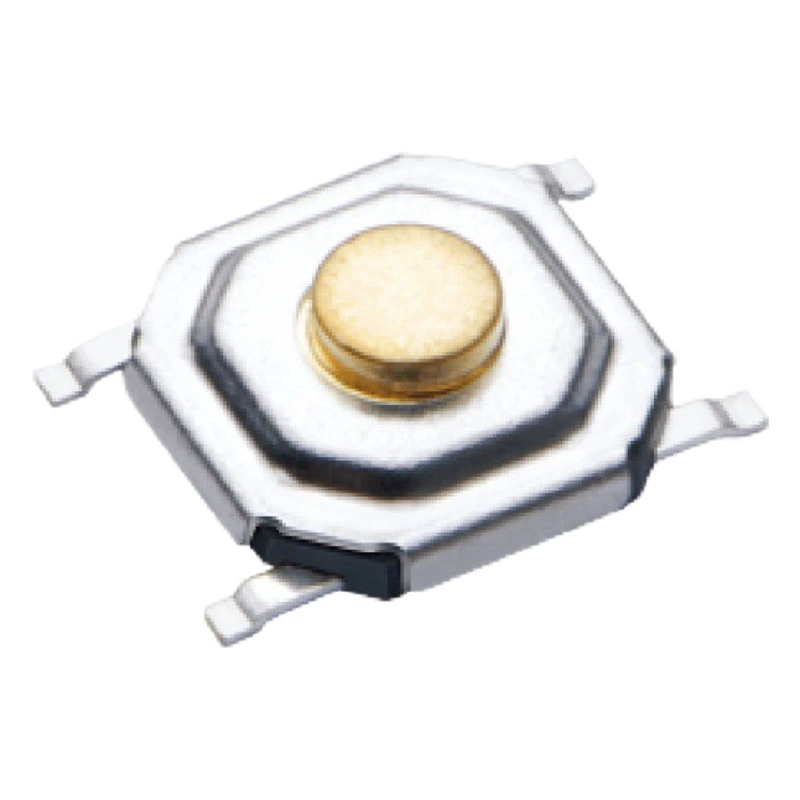 4X4 медная головка водонепроницаемый сенсорный переключатель 4*4*1.5/1.7/2,0-8.0mm четвероногий патч 5.2X5.2 термостойкий