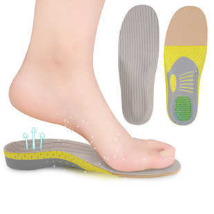 Arch Sports Insoles Men Women Shock Absorption Sweat Absorption Arch Support Insoles Basketball Running Shoes Orthopedic Adjust