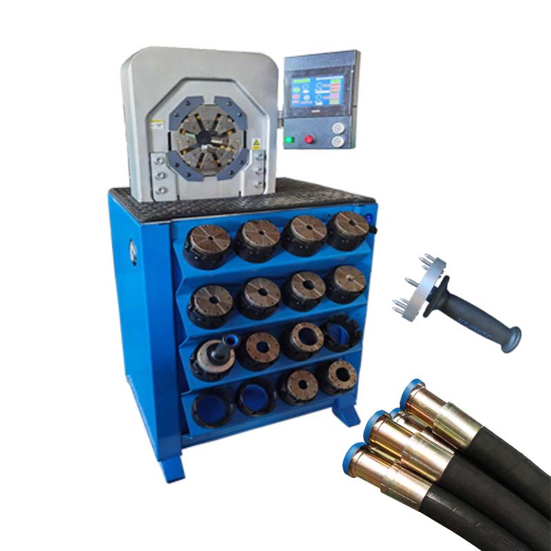 现货批发 高压油管全自动扣压机 钢丝绳扣压机 液压压管机 锁管机