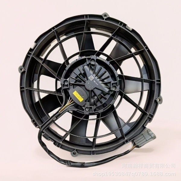 Brushless automotive electronic fan for new energy buses and passenger vehicles, high-speed, high-power air conditioning cooling fan