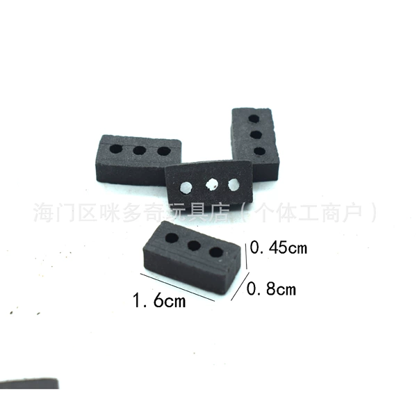 1:16 green 3-hole through hole (40 capsules)