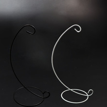 diy悬挂微景观支架铁艺小花架迷你多肉桌面悬挂花盆挂式花架子