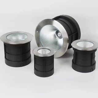 户外LED地埋灯外壳COB10W20W30W50W反光杯304埋地灯外壳厂家压铸