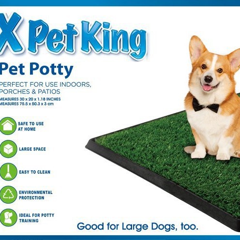 Large Pet Mat, Large Pet Lawn Toilet, Pet Toilet 51X76Cm, Portable for Waste Collection