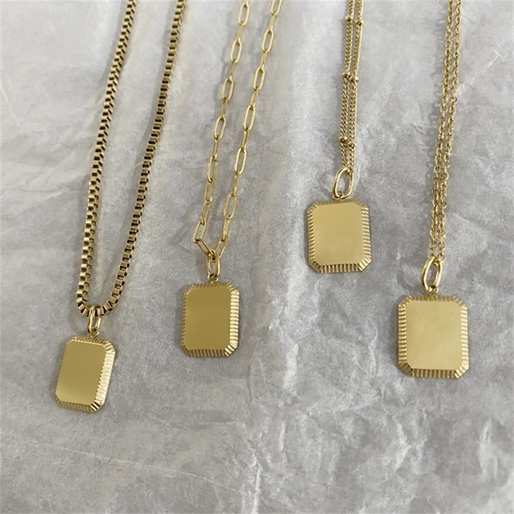 6g Weight Pendant Jewelry Making Type 16*13mm Jewelry Making Size DIY Jewelry Accessories Classification 1 Piece Quantity Titanium Steel Material Card, Customization Laser Engraving Pattern Plating Design Basic, Simple Style Style 1 Piece 16*13mm Titanium Steel Card Customization Laser Engraving Pendant DIY Jewelry Accessories 6