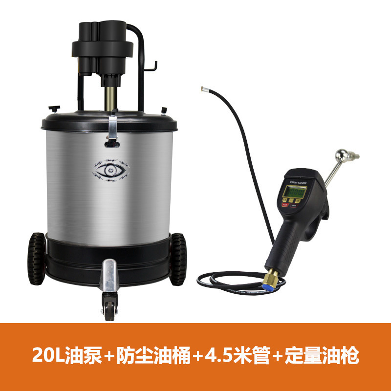Electro ojo neumático llenador de aceite de engranaje 18 litros diesel dosificación llenado de aceite cuantitativo bomba de bombeo de gran caudal