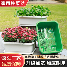果蔬种菜盆加厚长方形塑料盆家庭阳台蔬菜种植神器大号耐用花盆