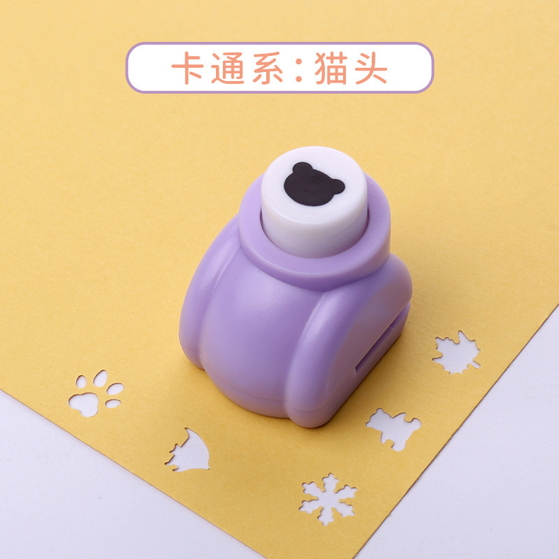 Kedeou creativo mano cuenta puncher estudiante papelería máquina de grabado hecho a mano DIY máquina de impresión Dispositivo de estampado