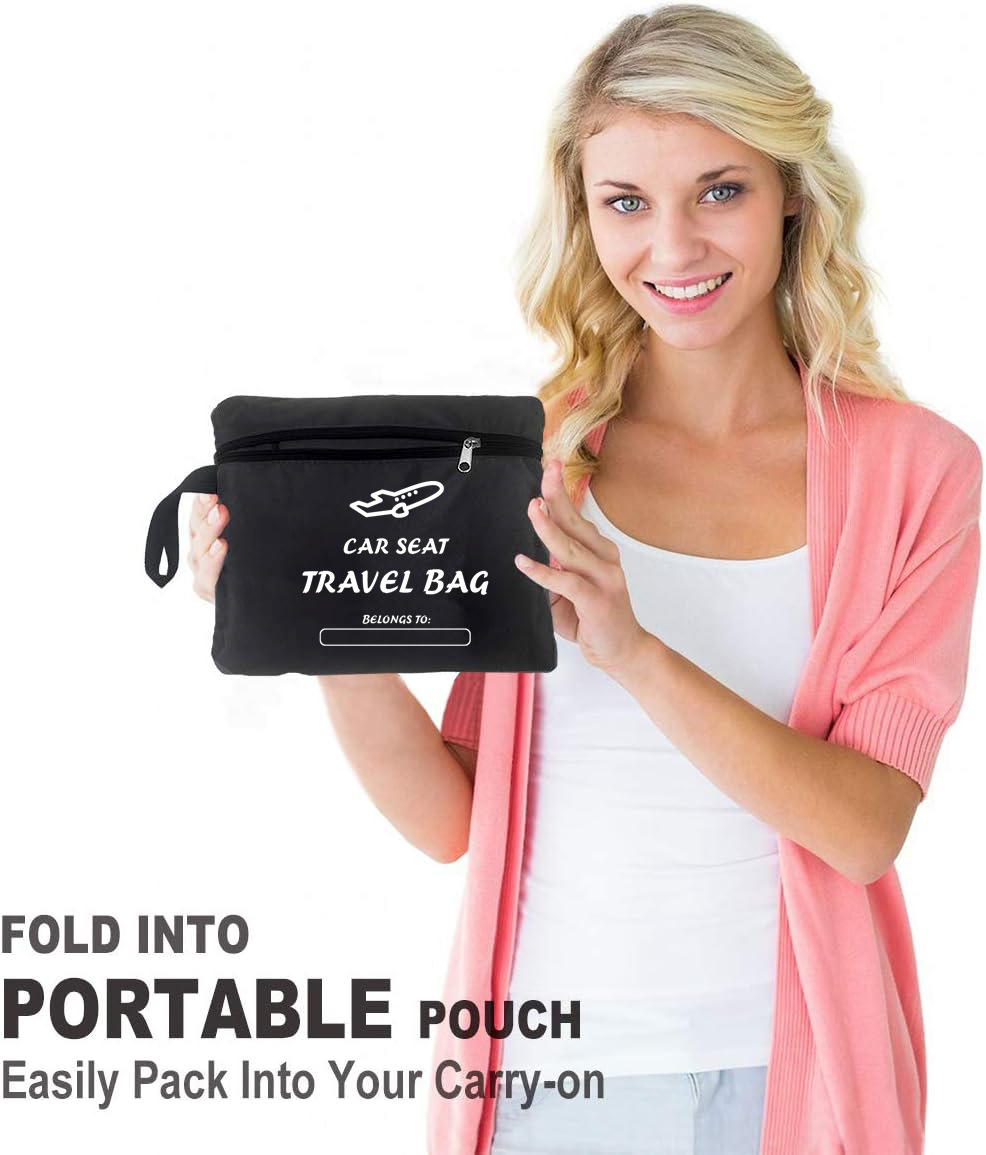 Kindersitz-Reisetasche Flugzeugtasche Kinderwagentasche Aufbewahrungstasche Korb Staubbeutel