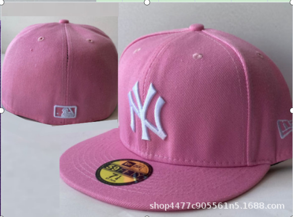Sombreras de béisbol totalmente cerradas para hombres no ajustables, sombreros de baile callejero totalmente cerrados, sombreros de borde plano, sombreros de tamaño americano