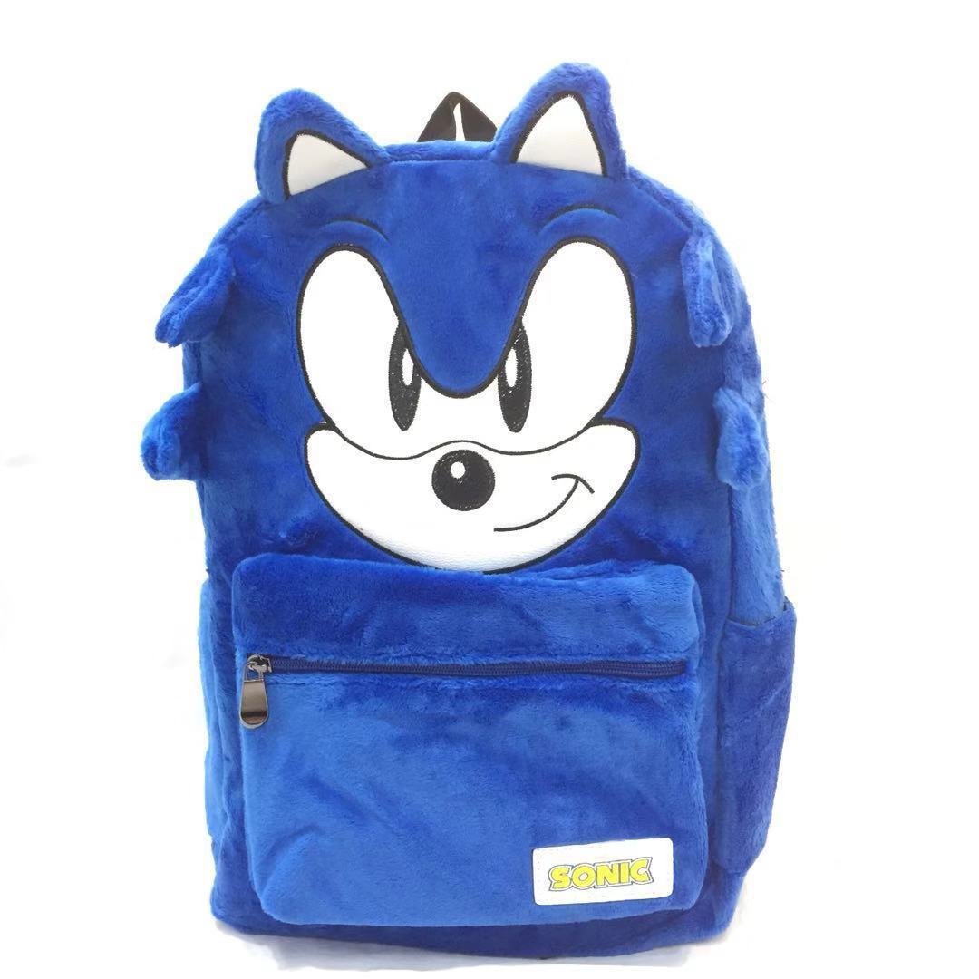 Sonic the Hedgehog Mouse Backpack, Large Capacity Double-Layer Backpack for Men and Women, In Stock