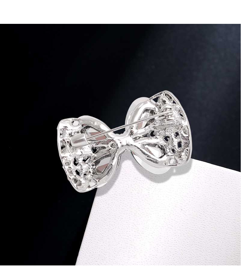 Elegant Sweet Bow Knot Alloy Women's Brooches display picture 3