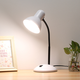 ✅ Eye Protection Led Desk Lamp Study Desk Dormitory Plug-In Student Kidsren Desktop Metal Simple Office Reading Desk