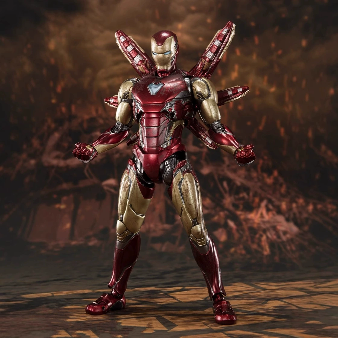 Лига 4 Финальная битва SHF Ultimate Iron Man совместимый корпус для коробки декора