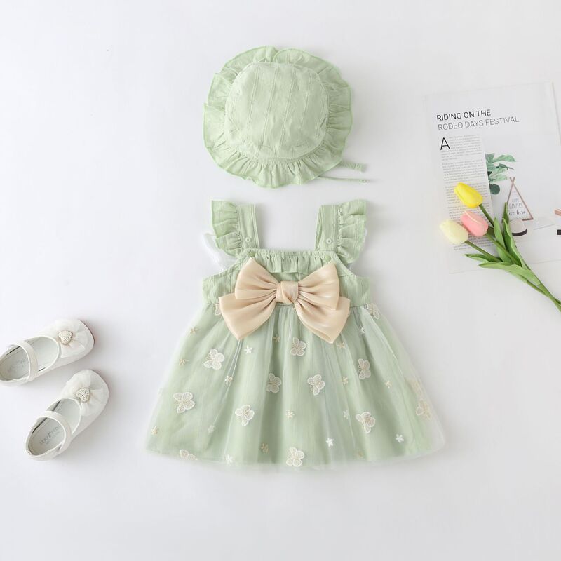 Girls' Dress 2026 Spring New Style Little Zouju Baby Girl Chinese Style Hanfu Dress Children's Princess Dress