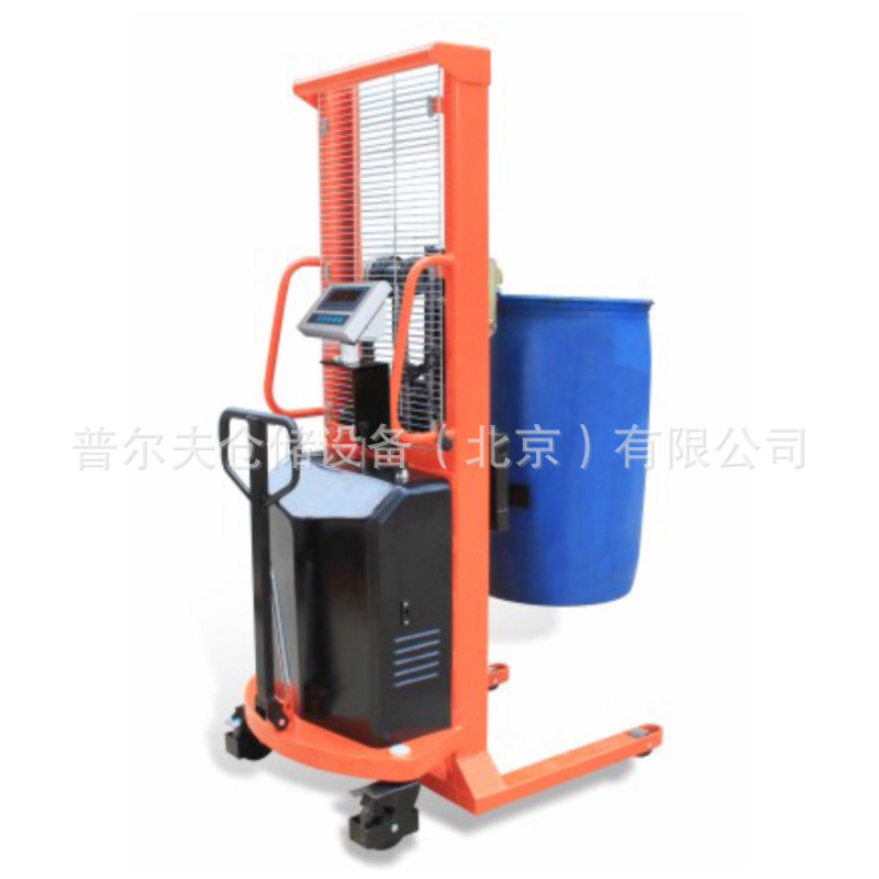 Counter Semi Full Electric Drum Carrier Lifter Handling