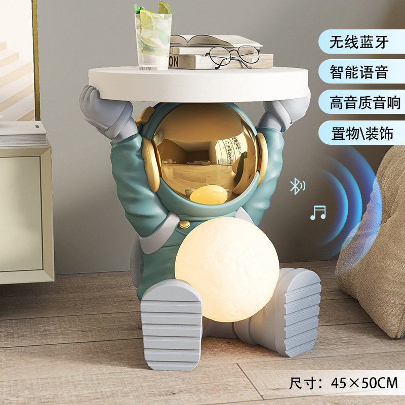 宇航员落地摆件家居饰品客厅电视柜沙发旁太空人床头柜茶几乔迁|undefined