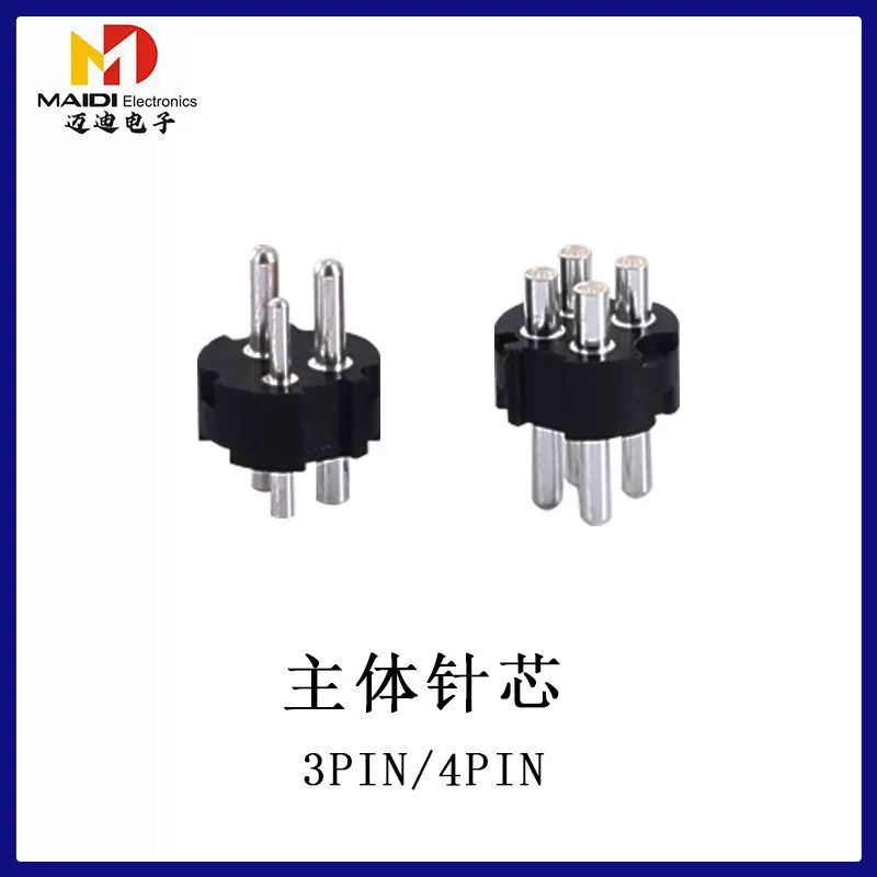 Powerdin3p 4p assembled type two thick and one thin four thick eight piece set minidin power plug supply