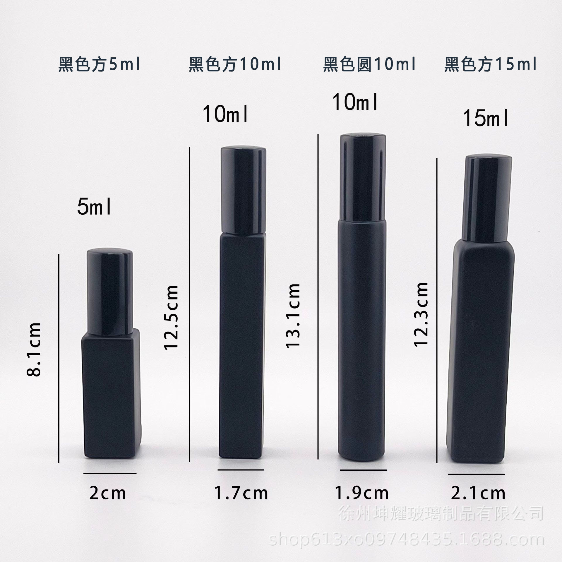 Botella de perfumes transparente de oro 10ml botella de perfumes de plata 15ml botella de pulverización de presión de botella de fragancia