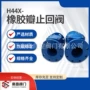 密封法兰式生产h44x-10q止回阀