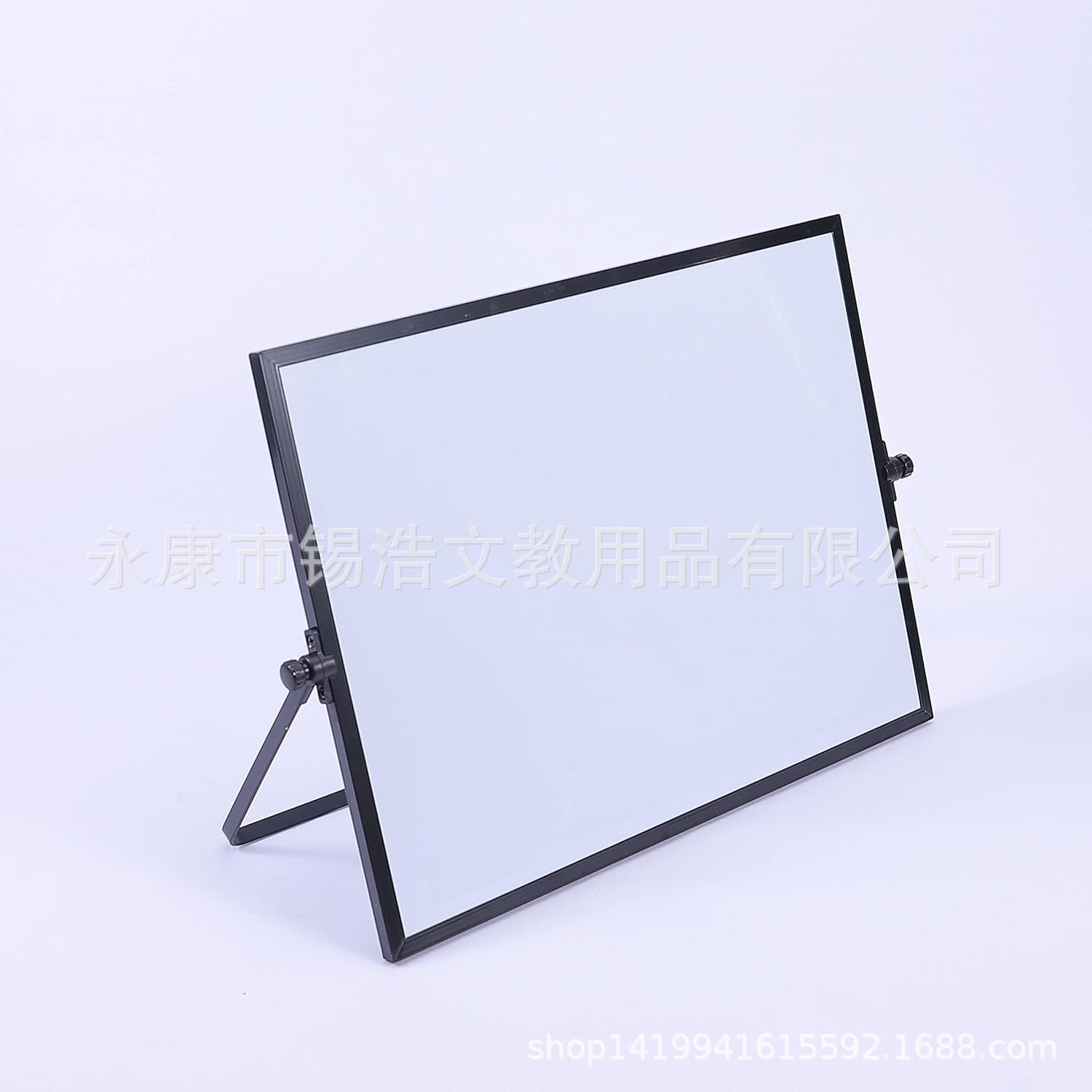 Oficina transfronteriza hogar tablero de dibujo para niños tablero de notas Escritorio de doble cara pizarra pequeña pizarra plegable soporte de pizarra