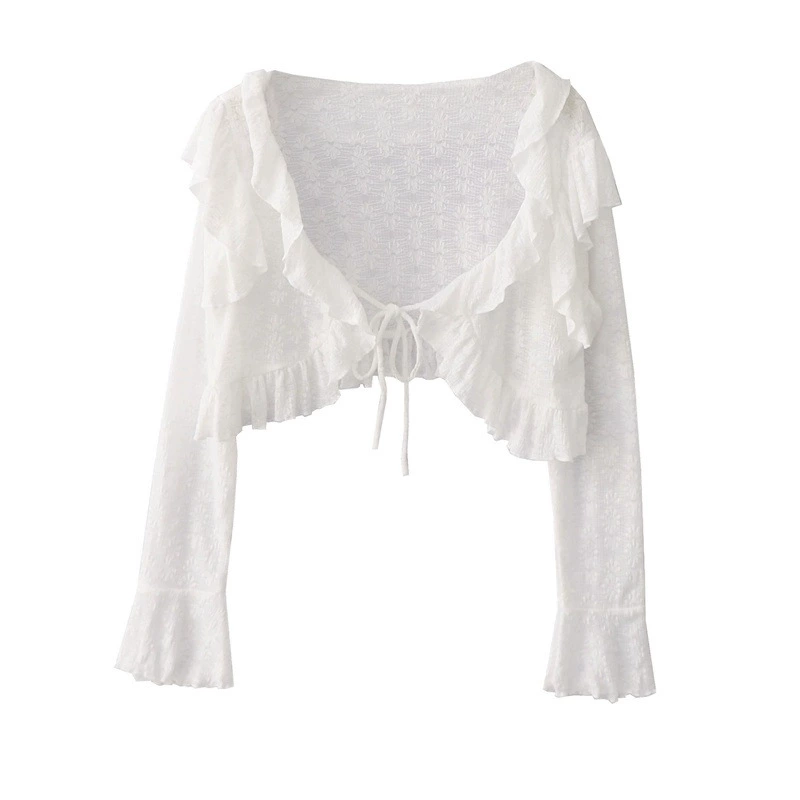 Spring lace cardigan, французский стиль