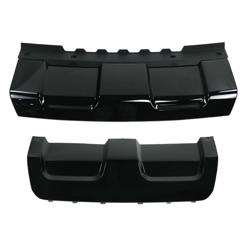 Aplicable a 2014-2017 Range Rover deportes delantero remolque cubierta trasera parachoques cubierta inferior guardia placa TRIM