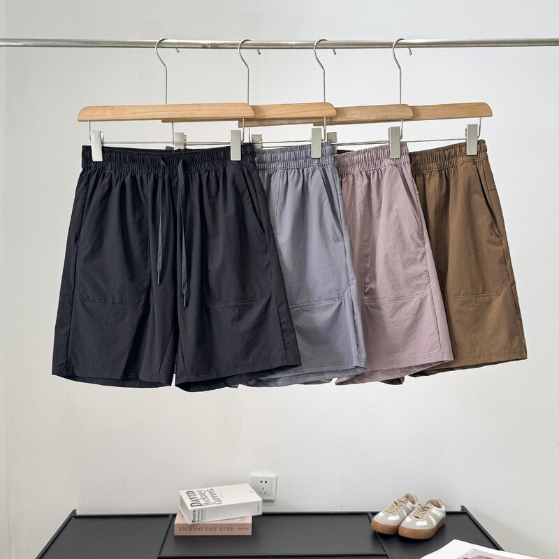 Summer running outdoor sports shorts, waterproof breathable casual pants, cargo pants, stretchy fashion shorts, beach pants