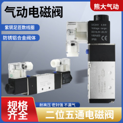 エア電磁弁4v 210/310/420高効率耐久性二位五通AC220Vエア制御弁dc 24v