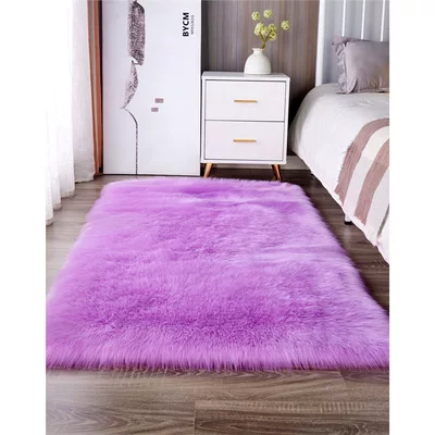 Car Carpet – Floor Mat, and Window Decoration - lavender-purple-customized