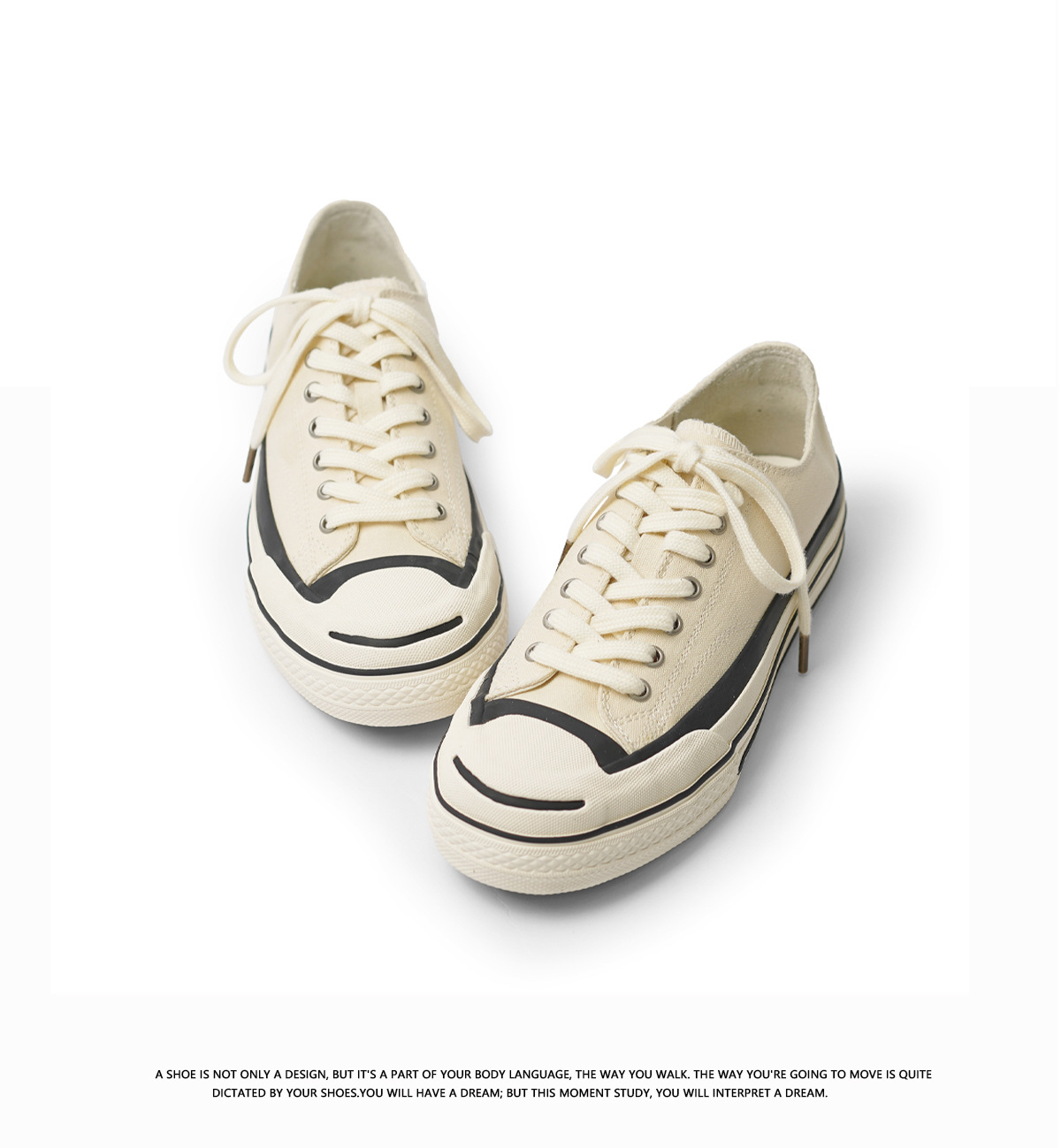 2024 nouvelles chaussures basses tendance en toile respirante à semelles épaisses pour hommes et femmes blanches, japonaises et_voghion.com