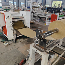 浸胶渗透烘干机 浸胶完刮刀式刮胶卷材纸自动放卷收卷机树脂胶